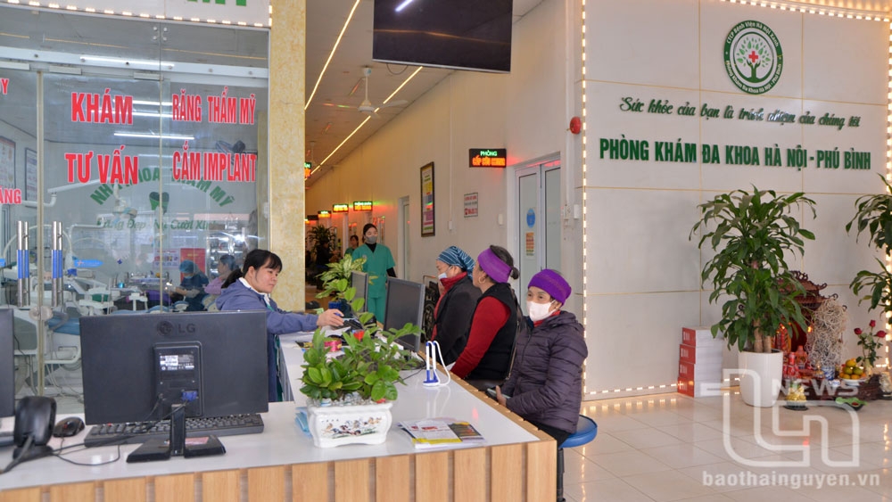 Phòng khám đa khoa Hà Nội - Phú Bình, có địa chỉ tại phố Cầu Ca, xã Kha Sơn (Phú Bình) đã và đang là điểm đến, sự lựa chọn tin cậy cho người dân trong và ngoài địa bàn.
